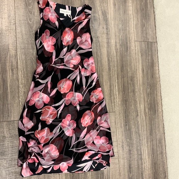 Beautiful Silk Donna Ricco Dress size 6 - Picture 3 of 10